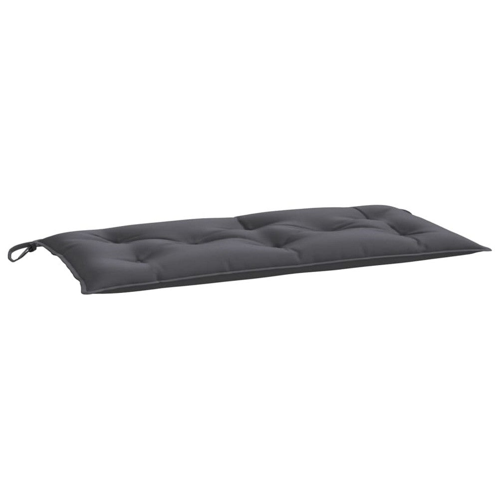 Kyra Garden Bench Cushion | Non-Slip Design | Anthracite Gray Oxford Fabric