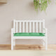 Kyra Garden Bench Cushion with Non-Slip Design | Green Oxford Fabric