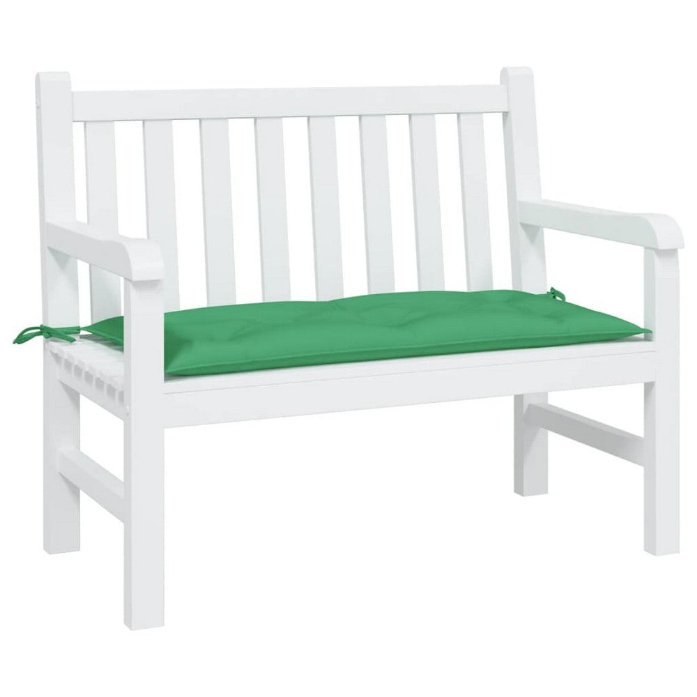 Kyra Garden Bench Cushion with Non-Slip Design | Green Oxford Fabric