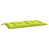 Kyra Garden Bench Cushion | Non-Slip Design | Bright Green Oxford Fabric