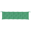 Kyra Garden Bench Cushion with Non-Slip Design | Green Oxford Fabric