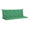 Rico Garden Bench Cushion | Set of 2 | Green Button Tufted Oxford Fabric