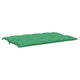 Rico Garden Bench Cushion | Set of 2 | Green Button Tufted Oxford Fabric