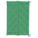 Rico Garden Bench Cushion | Set of 2 | Green Button Tufted Oxford Fabric