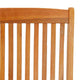 Savio Foldable Outdoor Garden Chair | Set of 2 | Brown Eucalyptus Wood