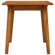 Henry Bistro Set with Black Rattan Chairs & Table | Solid Acacia Wood
