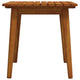 Henry Bistro Set with Black Rattan Chairs & Table | Solid Acacia Wood