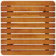 Henry Bistro Set with Black Rattan Chairs & Table | Solid Acacia Wood
