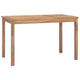 Kinara Rectangular Dining Table | Brown Solid Teak Wood 47"