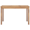 Kinara Rectangular Dining Table | Brown Solid Teak Wood 47"
