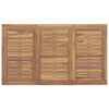Kinara Rectangular Dining Table | Brown Solid Teak Wood 47"