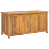 Sayra Outdoor Storage Box with Oiled Finish | Brown Solid Teak Wood 45"