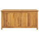 Sayra Outdoor Storage Box with Oiled Finish | Brown Solid Teak Wood 45"