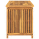 Sayra Outdoor Storage Box with Oiled Finish | Brown Solid Teak Wood 45"