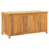 Sayra Outdoor Storage Box with Oiled Finish | Brown Solid Teak Wood 45"