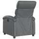 vidaXL Recliner Chair Grey Faux Leather