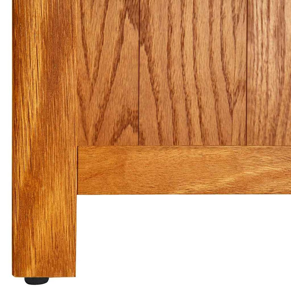 vidaXL 7-Tier Bookcase 23.6"x8.7"x78.7" Solid Oak Wood
