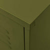 vidaXL TV Stand Olive Green 41.3"x13.8"x19.7" Steel