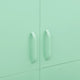 vidaXL Wardrobe Mint 35.4"x19.7"x70.9" Steel