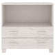 vidaXL Sideboard HAMAR White 33.5"x13.8"x31.5" Solid Wood Pine