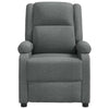 Greta Massage Recliner Chair | 5 Position | Adjustable Back | Gray Fabric