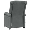 Greta Massage Recliner Chair | 5 Position | Adjustable Back | Gray Fabric