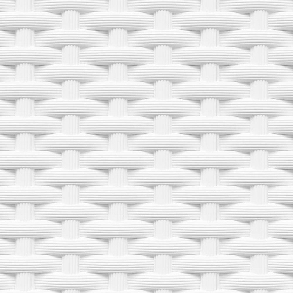 vidaXL Planters 2 pcs White 11.8"x11.8"x14.6" Polypropylene