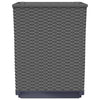 vidaXL Planters 4 pcs Black 11.8"x11.8"x14.6" Polypropylene