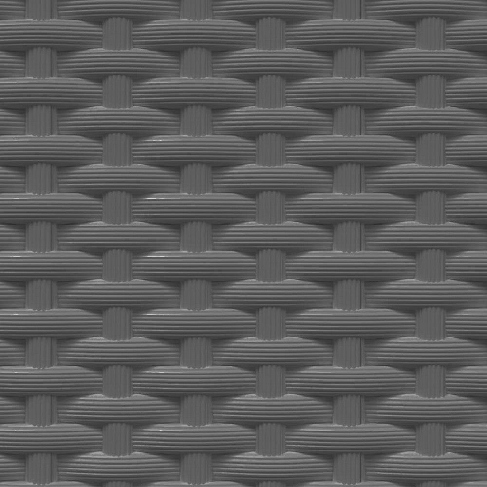 vidaXL Planters 4 pcs Black 11.8"x11.8"x14.6" Polypropylene