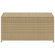 Jesse Garden Storage Box with Gas Lift Lid | Beige Woven PE Rattan 39"