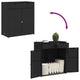 Joey Outdoor Storage Cabinet with Steel Frame | Black Poly Rattan 45"