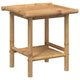 vidaXL Coffee Table 17.7"x17.7"x17.7" Bamboo