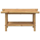 vidaXL Coffee Table 27.6"x15.7"x13.8" Bamboo