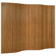 vidaXL Room Divider Brown Width 98.4" Height 65.0" Bamboo