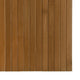 vidaXL Room Divider Brown Width 98.4" Height 65.0" Bamboo