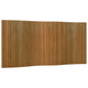 vidaXL Room Divider Brown Width 157.5" Height 65.0" Bamboo