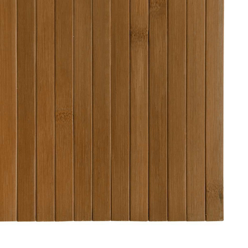 vidaXL Room Divider Brown Width 157.5" Height 65.0" Bamboo