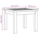 vidaXL Coffee Table Light Acacia 17.72 x 17.72 x 14.17 in