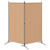 vidaXL 2-Panel Room Divider Beige 68.90 x 70.87 in Fabric