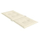Amber Outdoor high back Chair Cushions | Set of 4 | Cream Polyester
