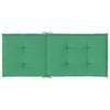 Amber Outdoor high back Chair Cushions | Set of 4 | Green Polyester