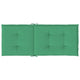 Amber Outdoor high back Chair Cushions | Set of 4 | Green Polyester