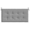Ginny Garden Bench Cushion with Foam Fiber Filling | Gray Oxford Fabric