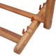 Saba Outdoor Adjustable Folding Beach Chair | Gray Eucalyptus Wood