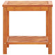 vidaXL Side Table Solid Acacia Wood 17.7"x13"x17.7