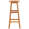 vidaXL Bar Chairs 2 pcs Solid Acacia Wood