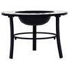 vidaXL Mosaic Fire Pit Green 26.8" Ceramic