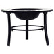 vidaXL Mosaic Fire Pit Green 26.8" Ceramic