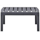 Akon Rectangular Garden Table | Matte Anthracite Plastic 31"