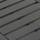 Akon Rectangular Garden Table | Matte Anthracite Plastic 31"